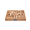 Speelgoed Wooden Story Bouwen | Wooden Story Houten Blokken, Naturelkleur (30 Stuks)