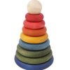 Speelgoed Wooden Story Stapelen | Wooden Story Houten Stapeltoren, Regenboogkleur