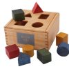 Speelgoed Wooden Story Puzzels | Wooden Story Houten Vormenstoof, Regenboogkleur