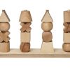 Speelgoed Wooden Story Stapelen | Wooden Story Houten Stapelfiguren Xl, Naturelkleur