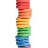 Speelgoed Grapat Ringen, Munten & Poppetjes | Grapat Munten (Gekleurd), 18 Stuks