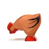Speelgoed BumbuToys Dieren & Natuur | Bumbutoys Bruine Kip Van Hout