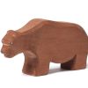 Speelgoed BumbuToys Dieren & Natuur | Bumbutoys Bruine Beer Van Hout