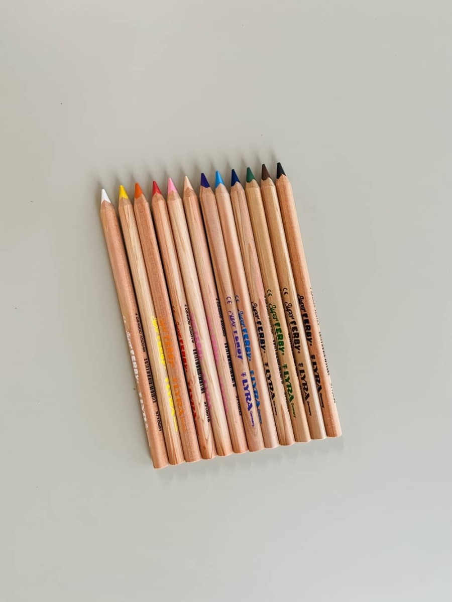 Speelgoed Lyra Creatief | Lyra, Dikke Potloden - 12 Stuks