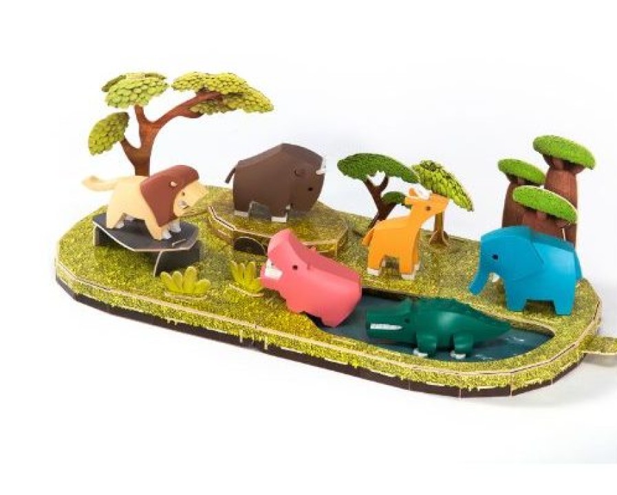 Speelgoed Halftoys Dieren & Natuur | Halftoys World, Savannah Dieren