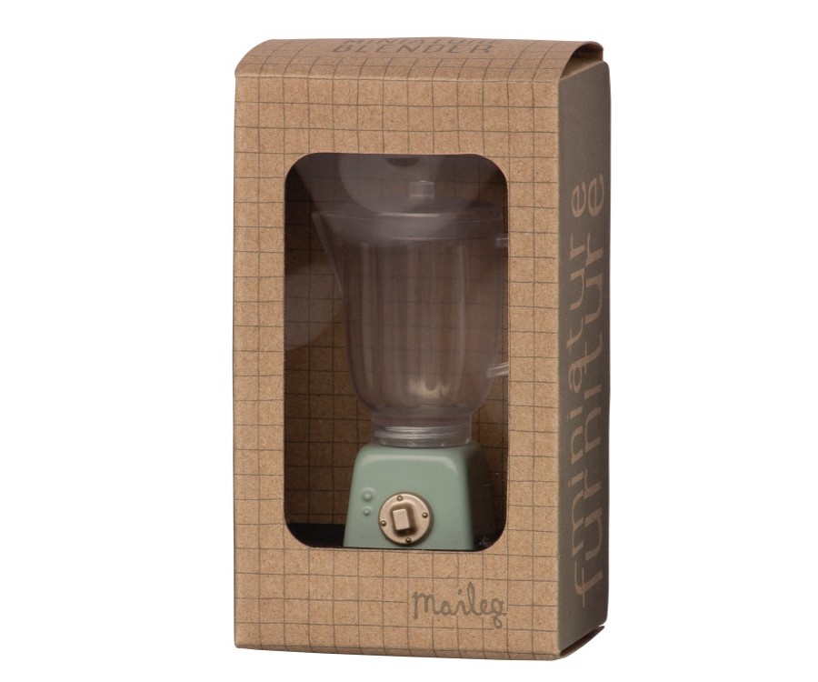 Speelgoed Maileg Poppenhuis & Toebehoren | Maileg Miniatuur Blender Mint