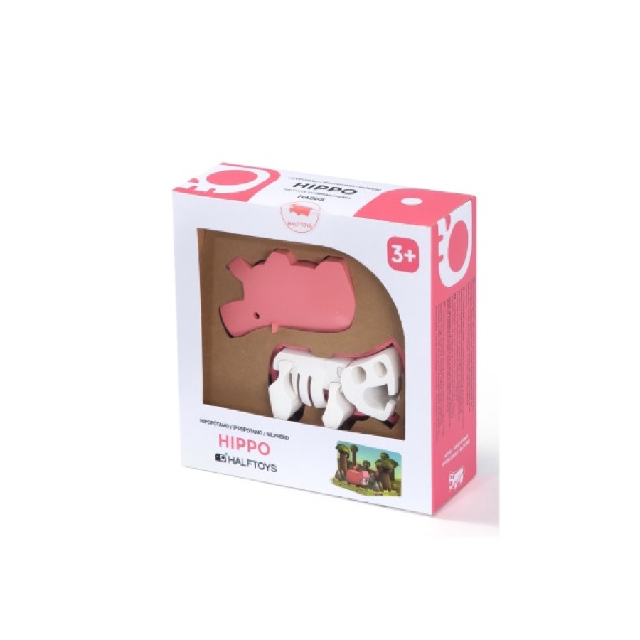 Speelgoed Halftoys Dieren & Natuur | Halftoys Savannah, Nijlpaard